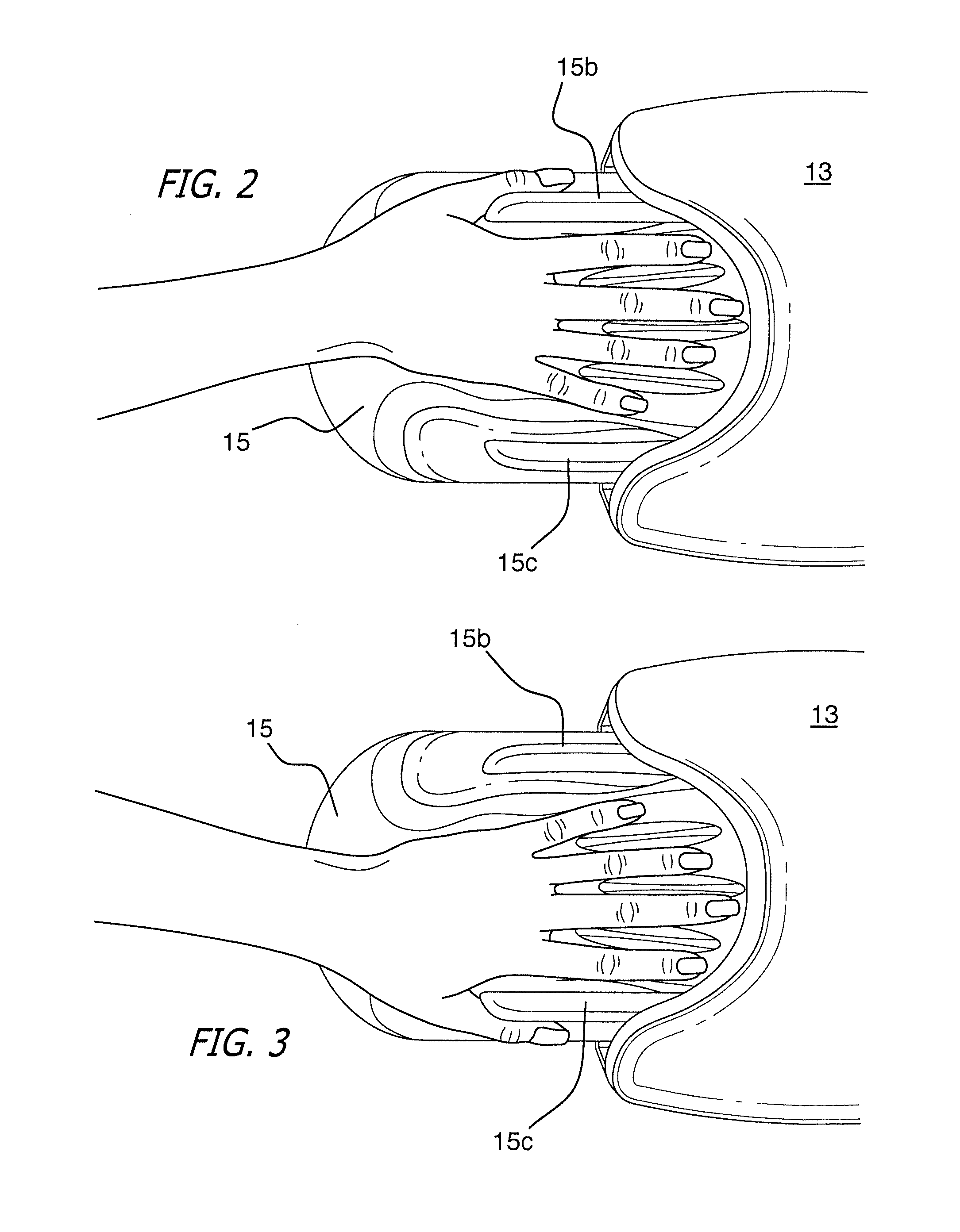 Hand plate for nail gel curing apparatus