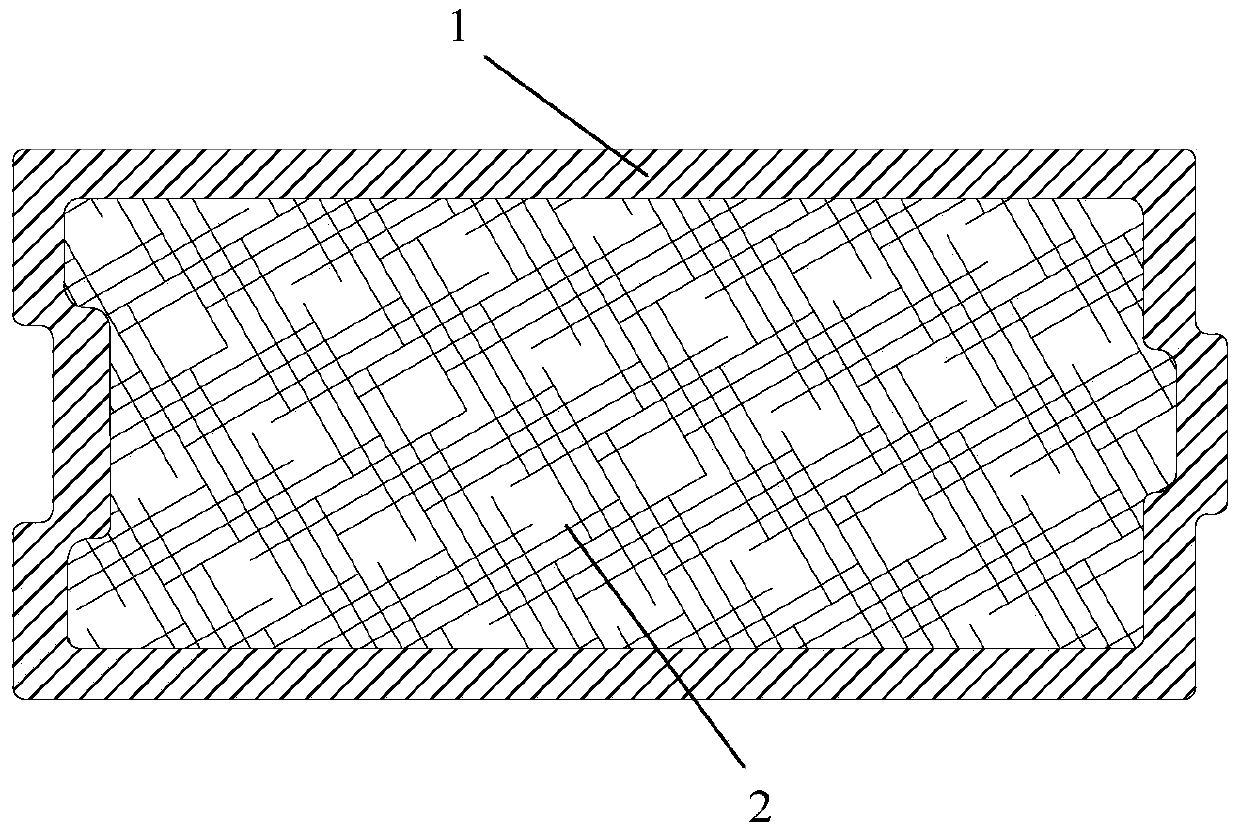 A kind of preparation method of inorganic fiber and wood-plastic composite board