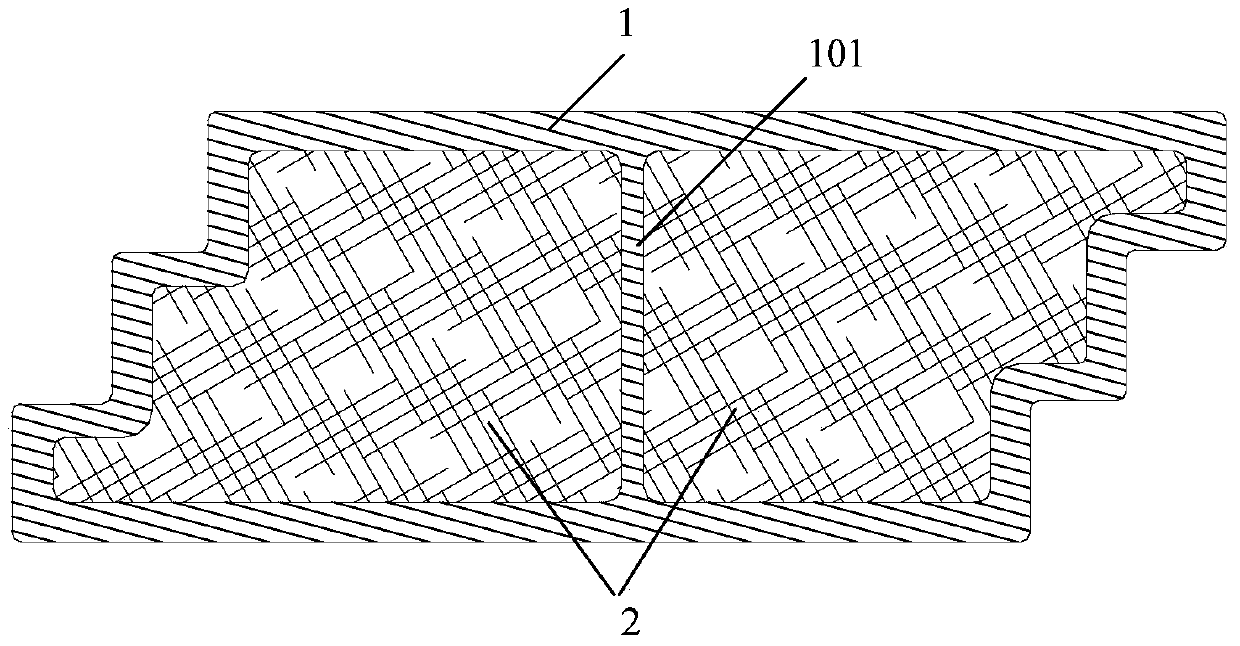 A kind of preparation method of inorganic fiber and wood-plastic composite board