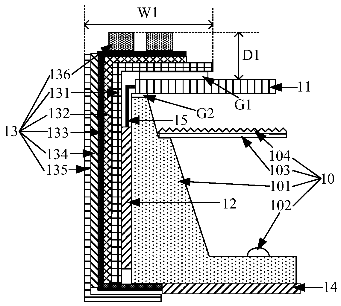 Display device and splicing display device