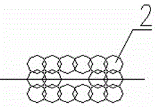 A kind of reinforcement method of anti-liquefaction foundation with grid hoop