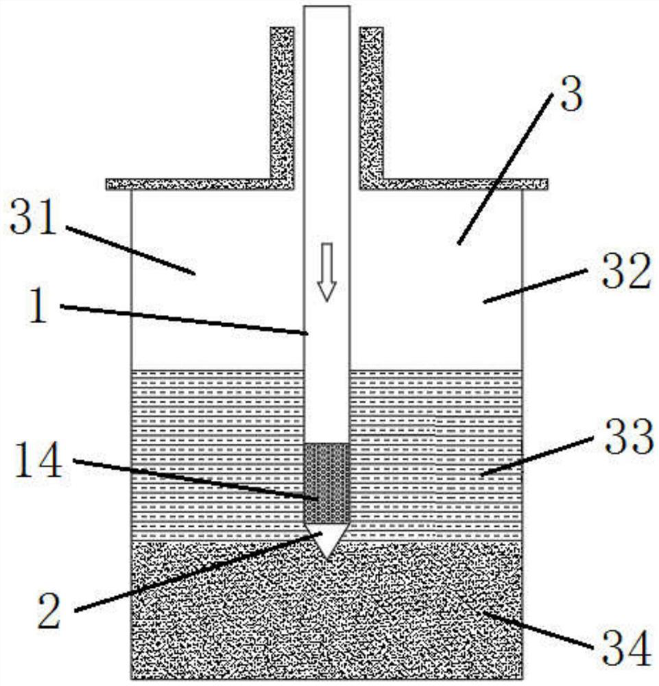 Drilling brine discharging device and drilling brine discharging method for salt cavern gas storage