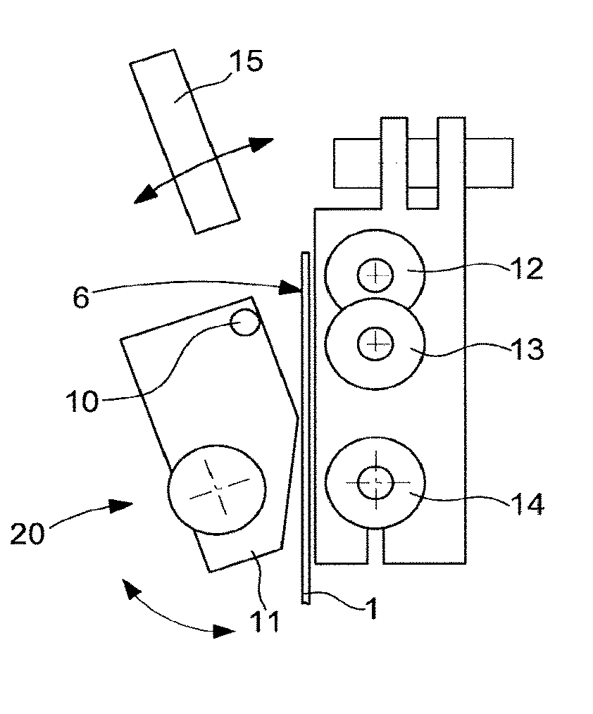 Method for press-rolling a timepiece mainspring