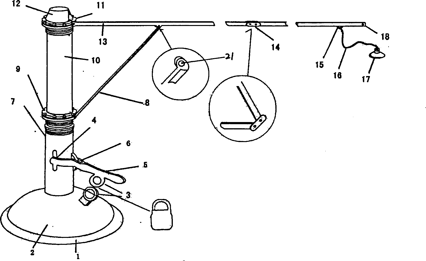 Portable automobile sunshade