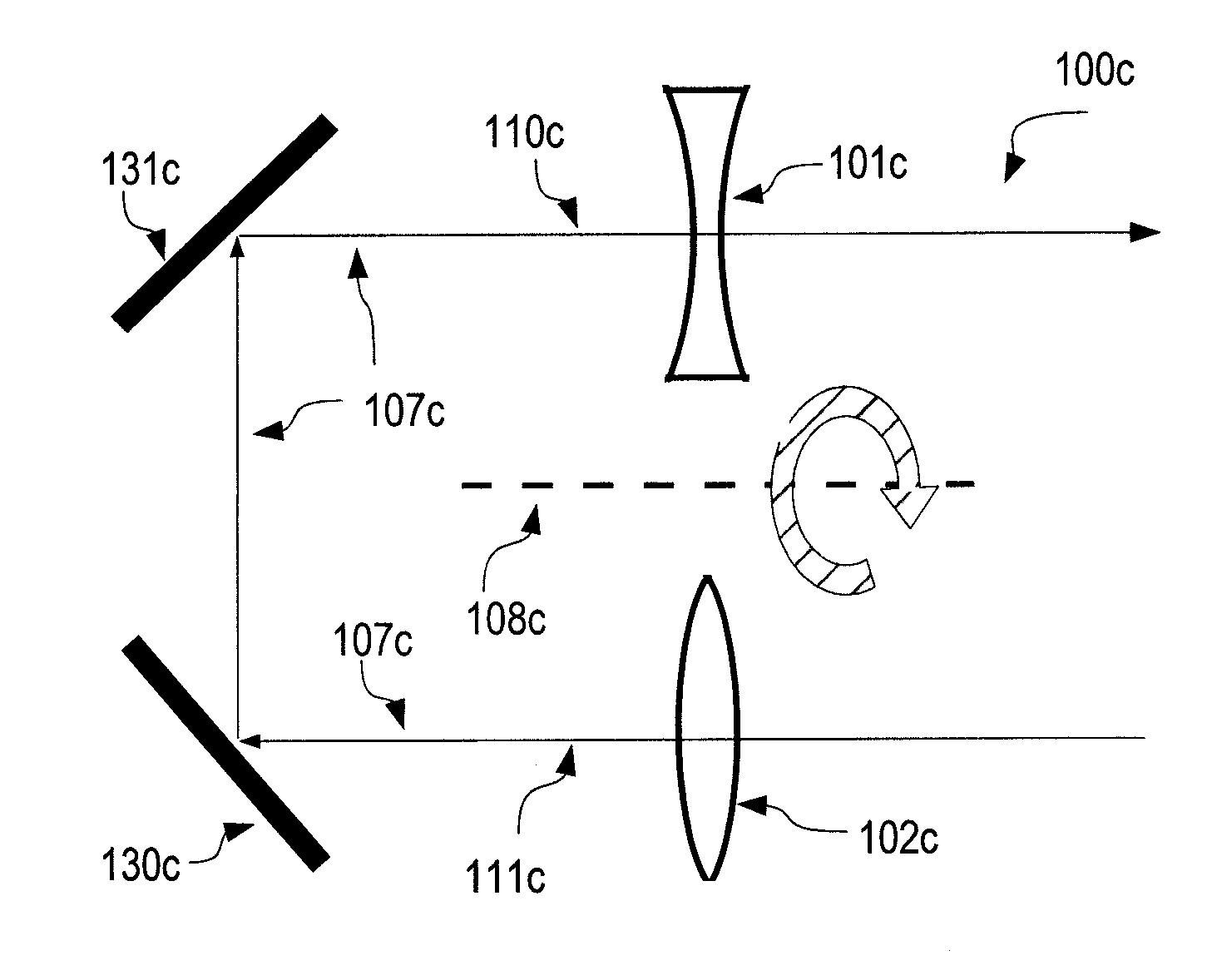 Optical arrangement for varying an imaging ratio or of a refractive power