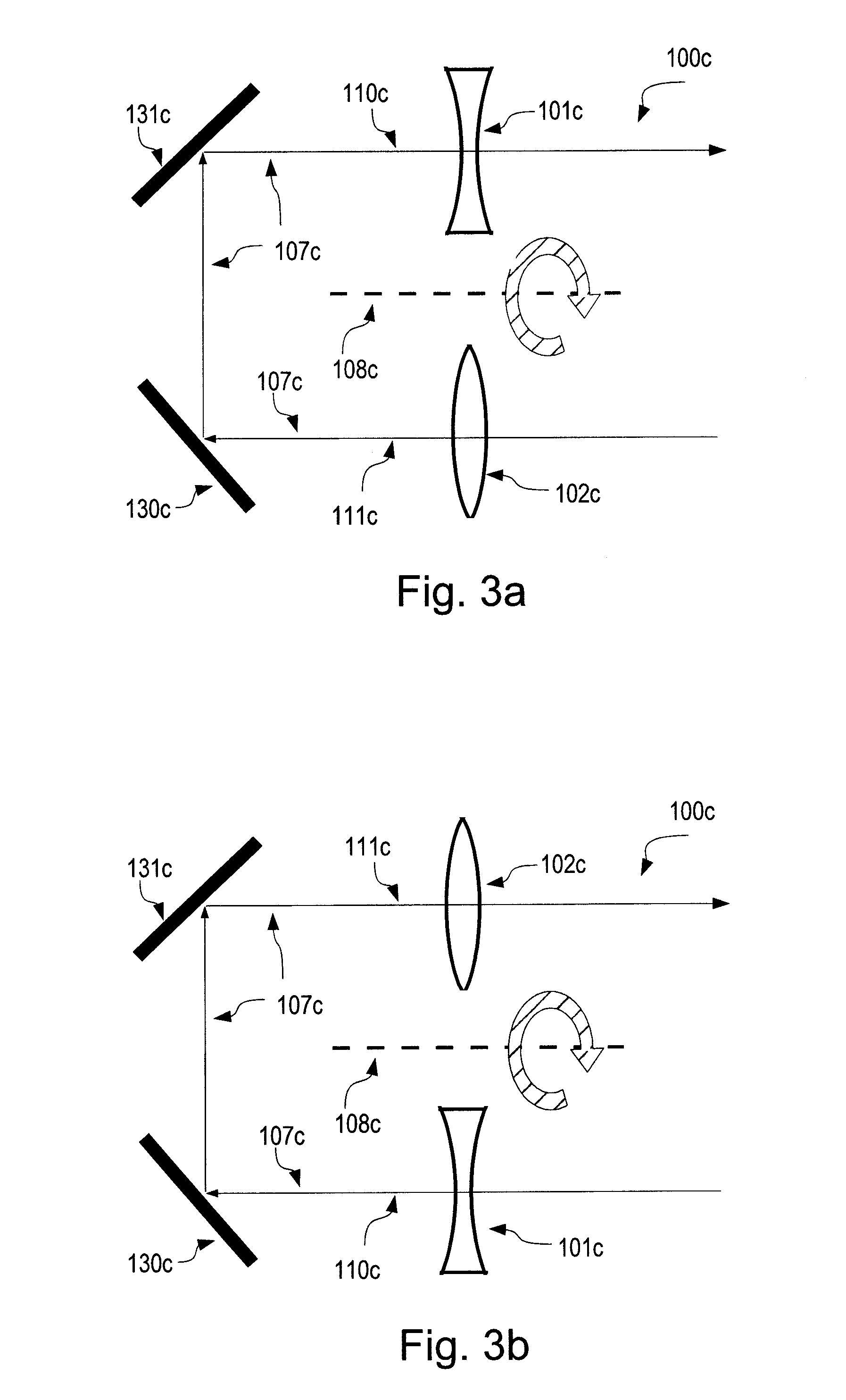 Optical arrangement for varying an imaging ratio or of a refractive power