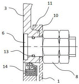 Special speed reducer for hub motor