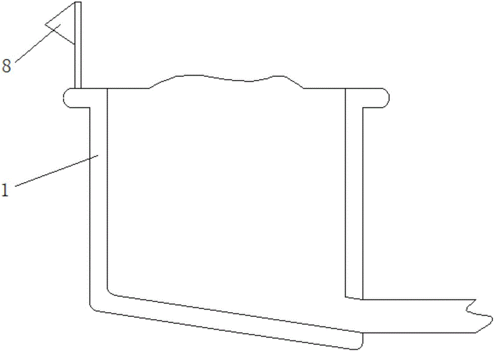 Saline-alkali land plant planting device