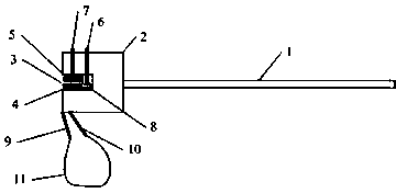 Wall scraping device