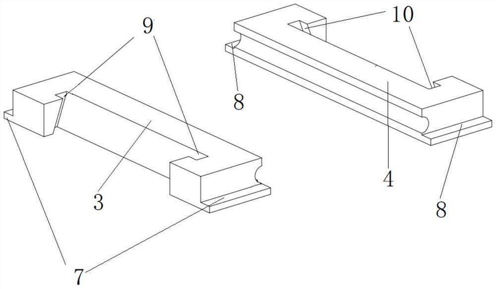 3D curved glass forming mold and forming method thereof