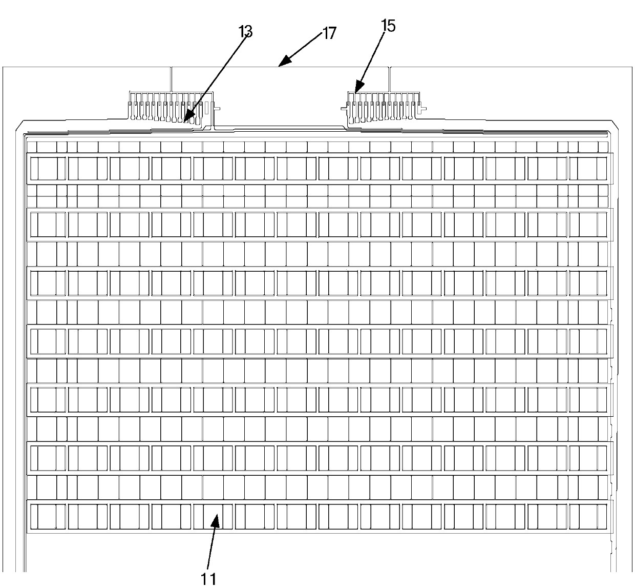 Manufacturing method for touch screen