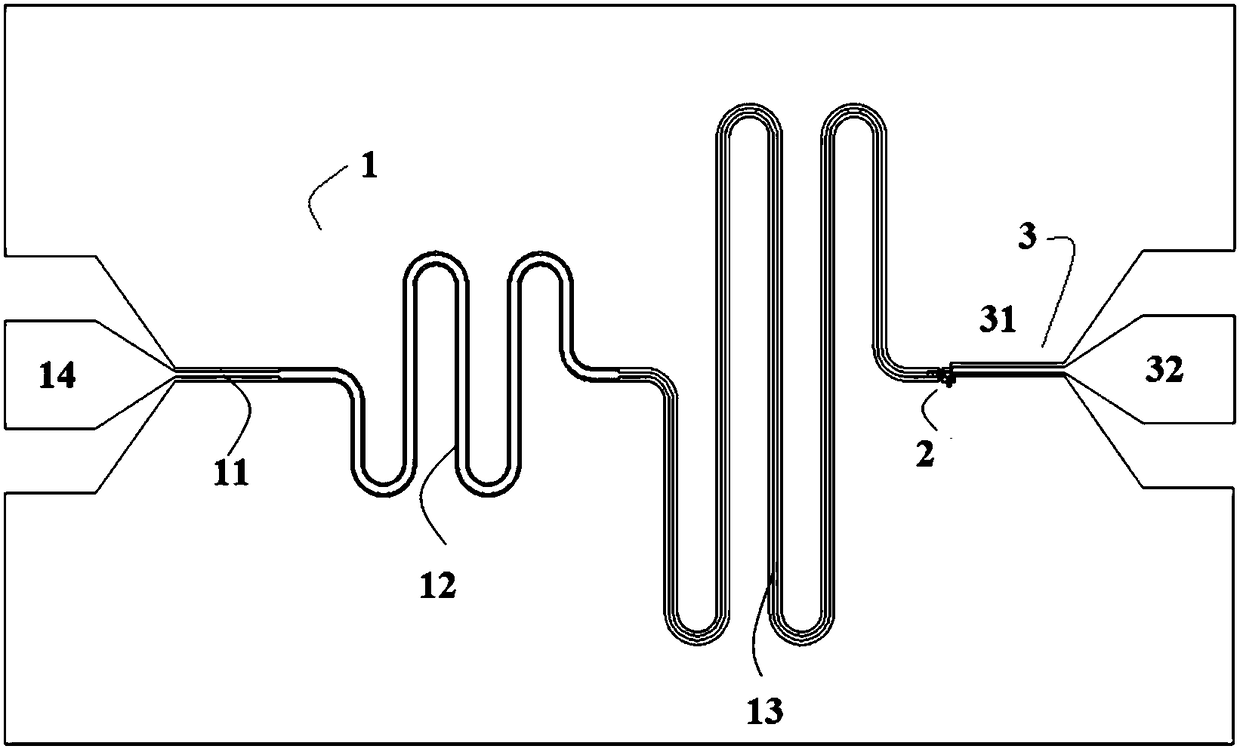 Impedance matching Joseph Sen parametric amplifier, manufacturing method thereof and a communication module