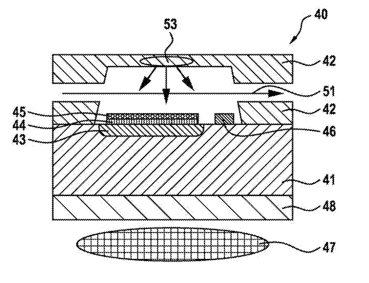 Device for the NMR Analysis of Substances in a Sample, Respiratory Gas Analysis Device, Fuel Sensor and Method