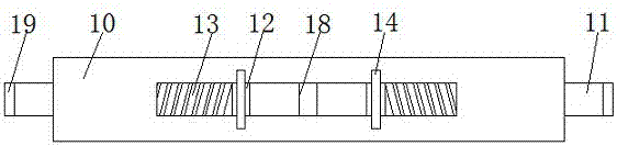 Chemical raw material stirring equipment with fixed stirring box