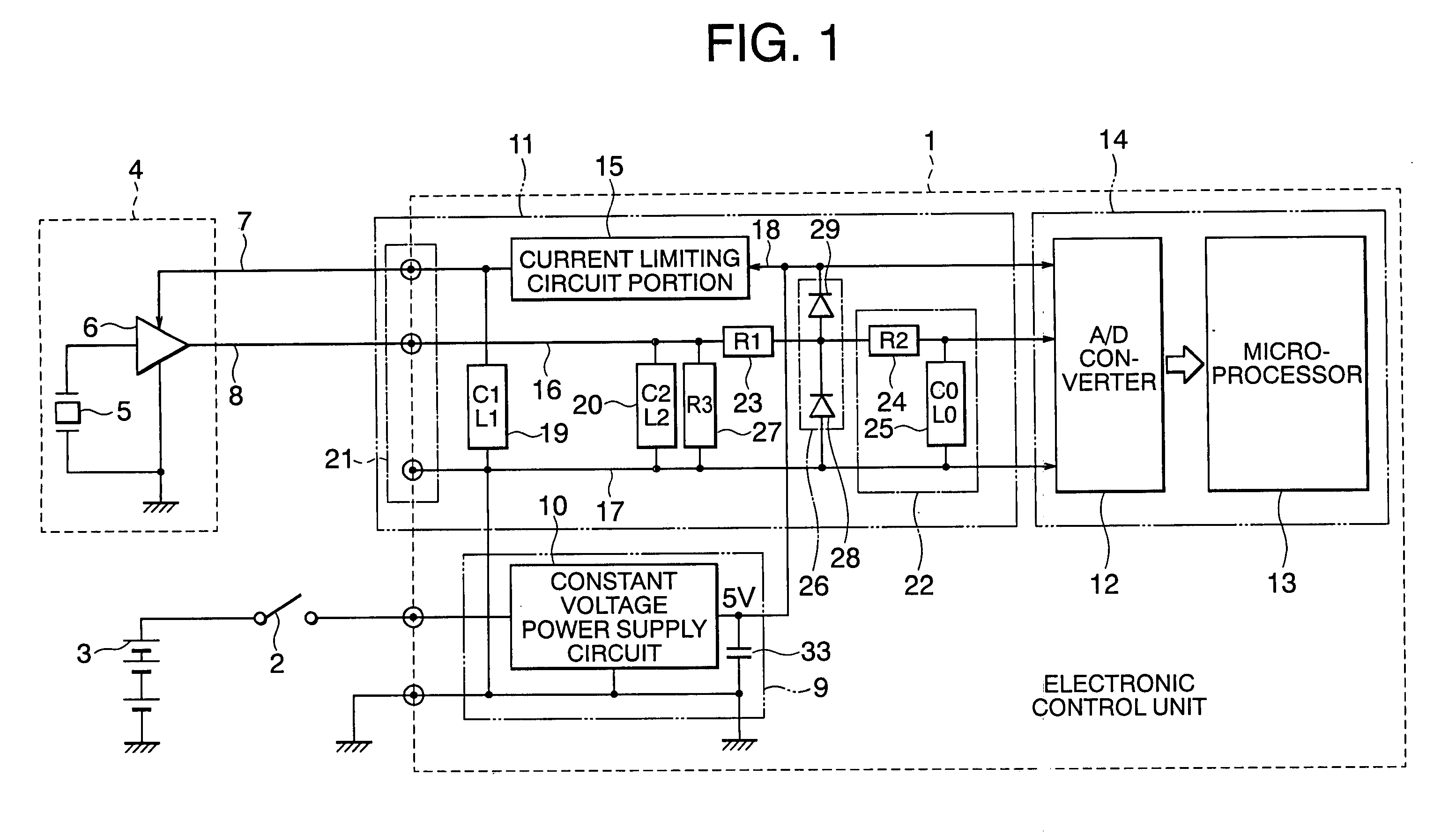 Electronic control unit