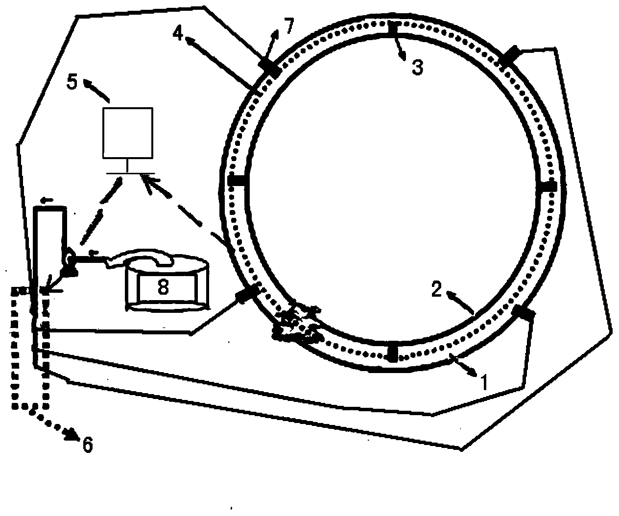 Fire alarm and fire extinguishing system for oil tank