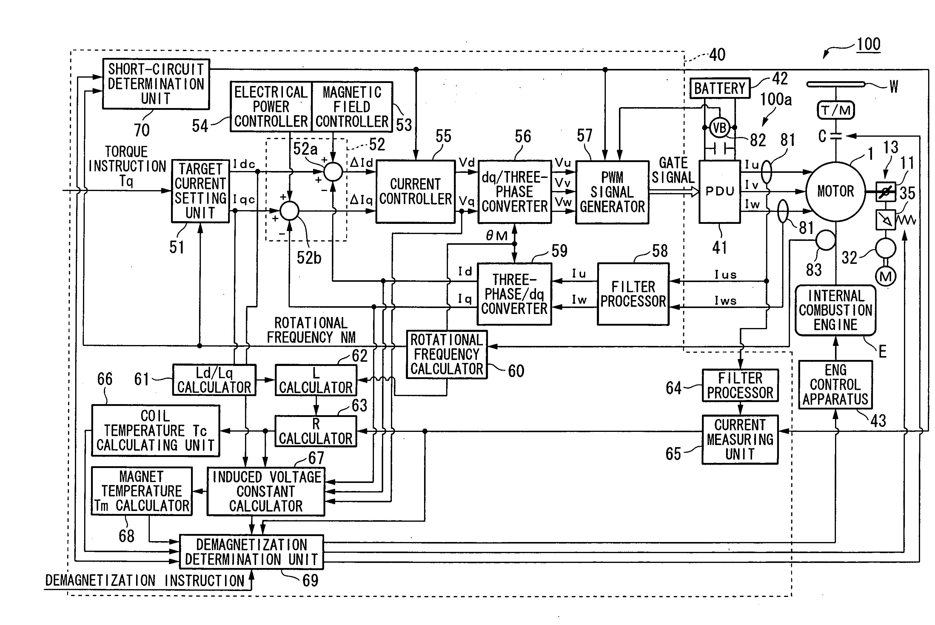 Motor control method and motor control apparatus