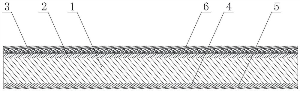 A kind of high diffuse reflection energy storage reflective cloth and preparation process