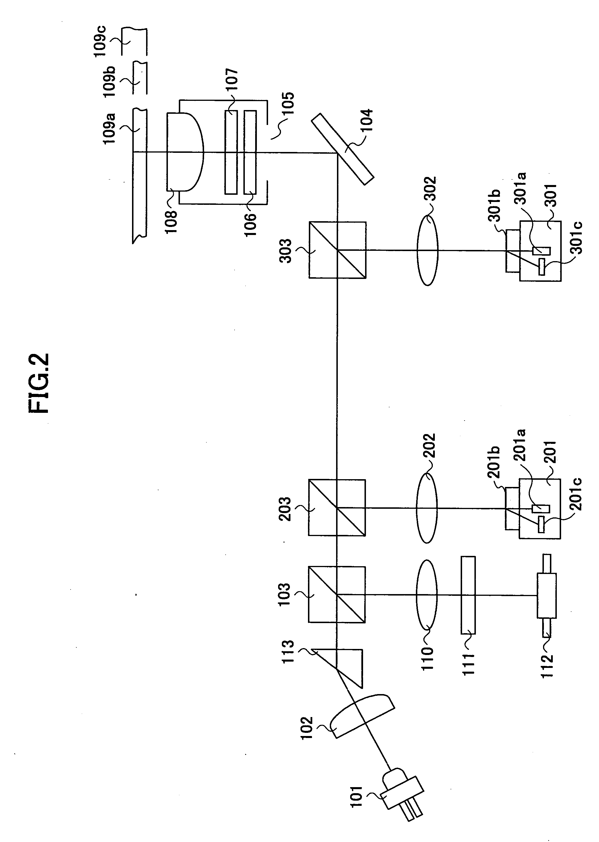 Optical pickup and optical data processing apparatus