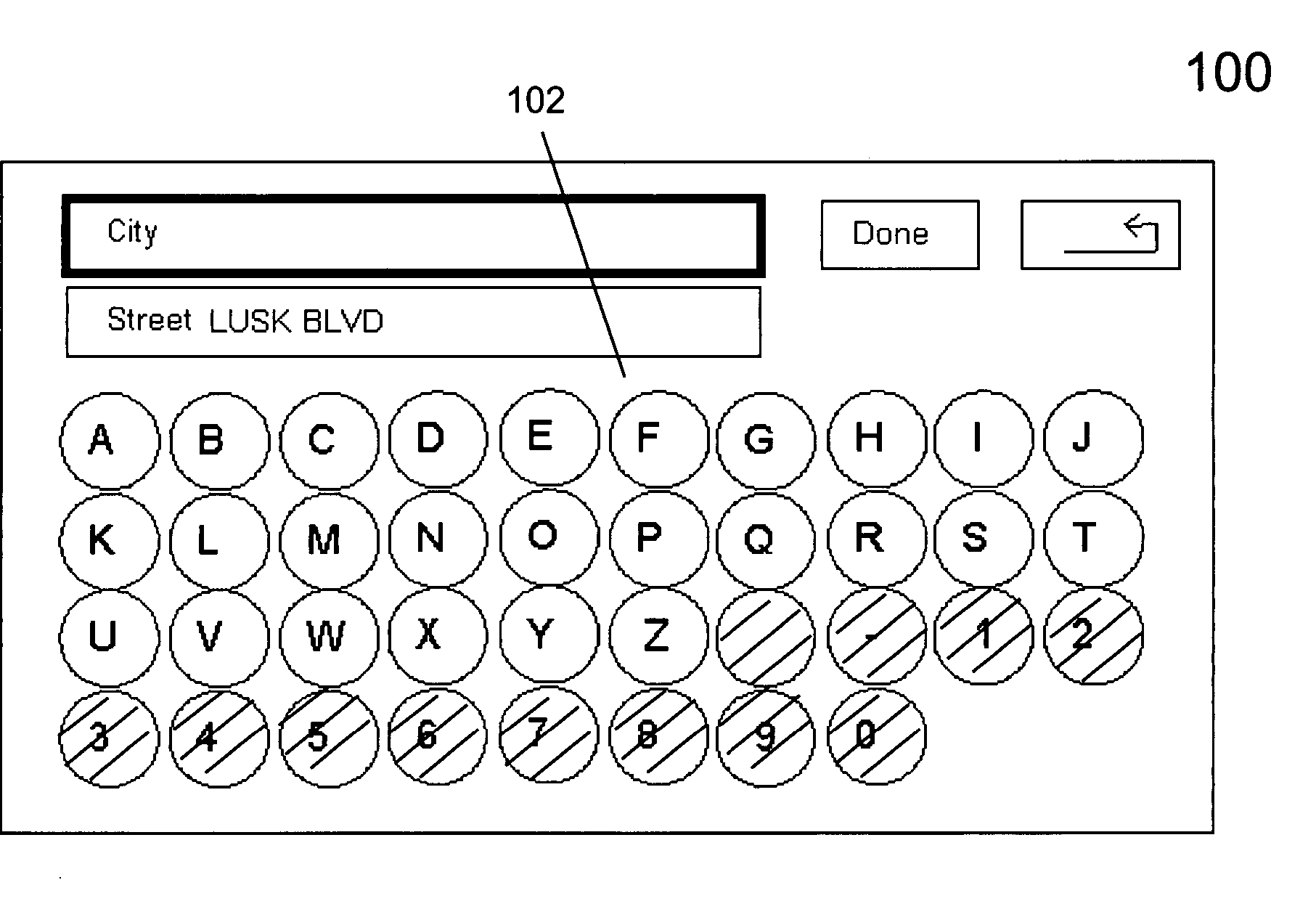 Information entry mechanism