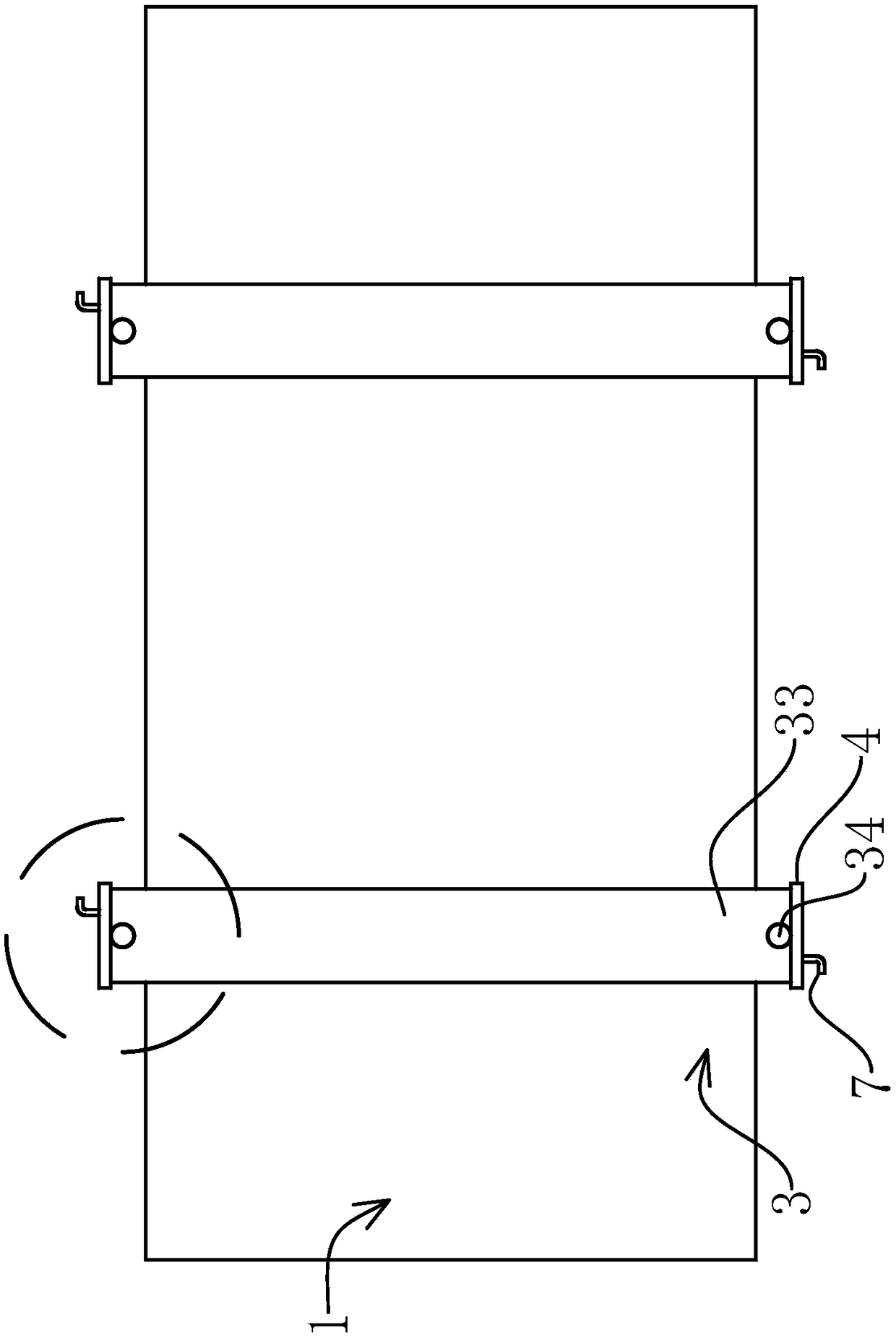 A psychiatric safety restraint belt locking structure