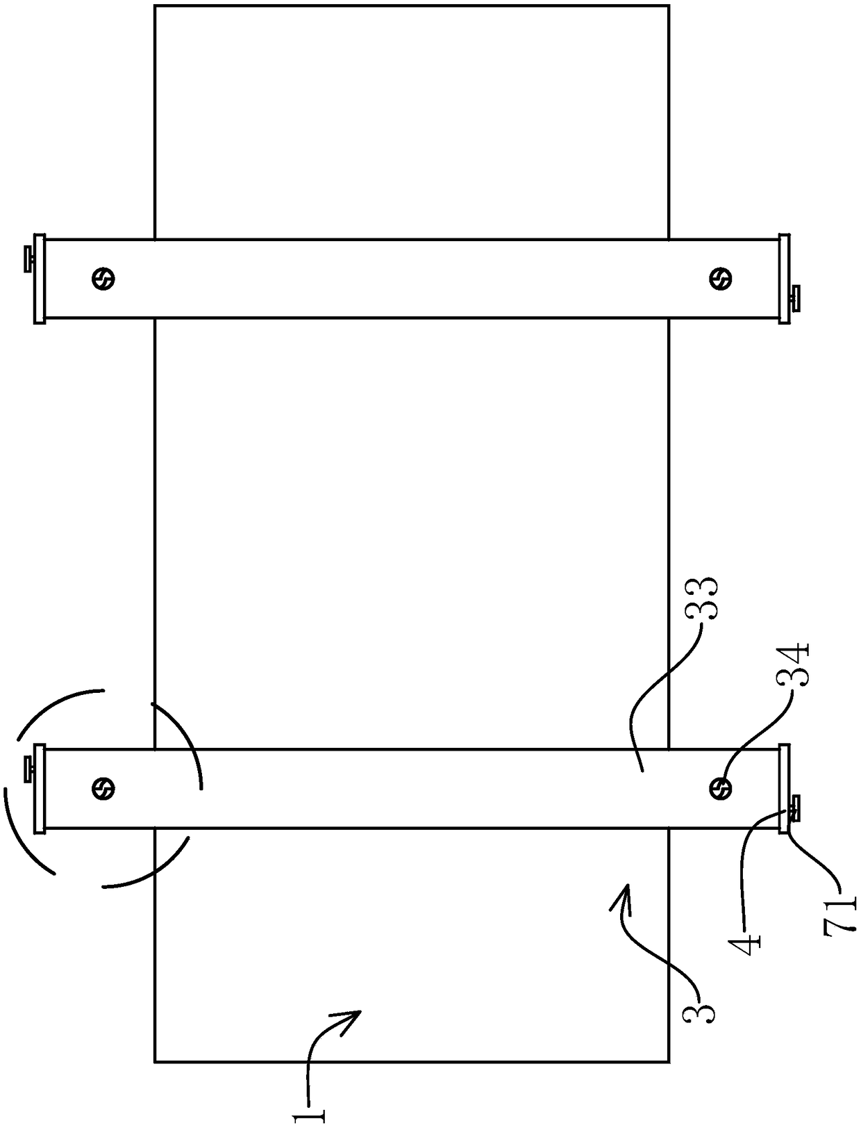 A psychiatric safety restraint belt locking structure