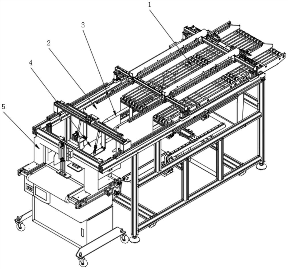 Sheet material stacking and bundling device