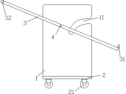 Movable pay-off rack