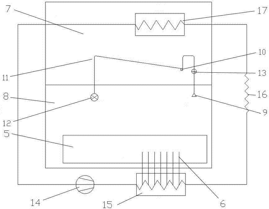 Refrigerator with heat preservation drying mechanism