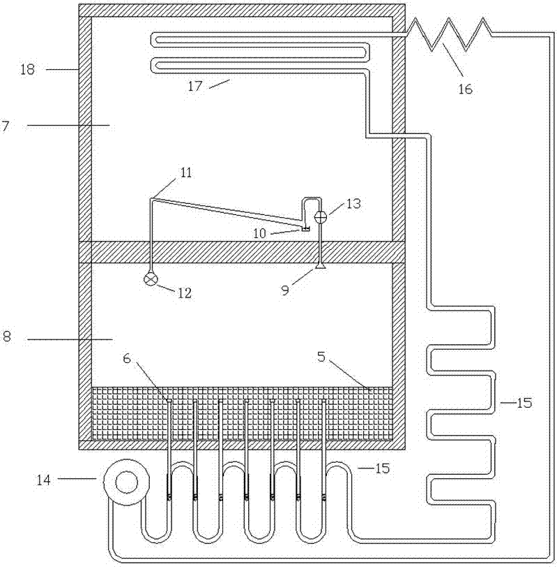 Refrigerator with heat preservation drying mechanism