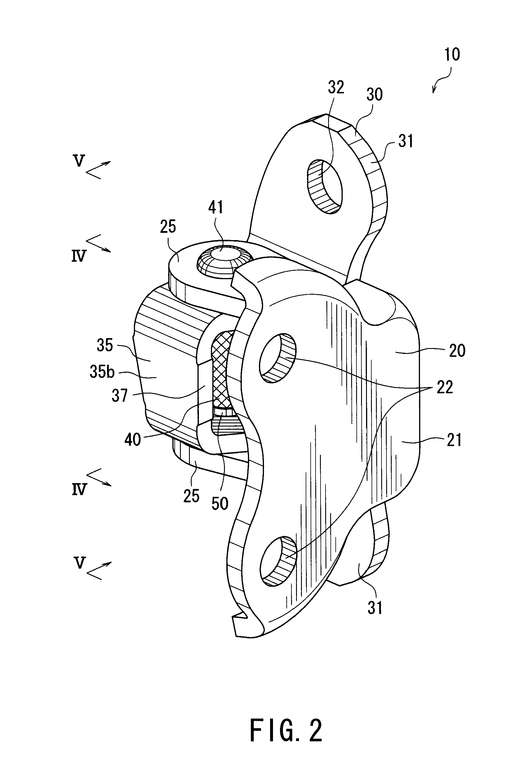 Vehicle door hinge