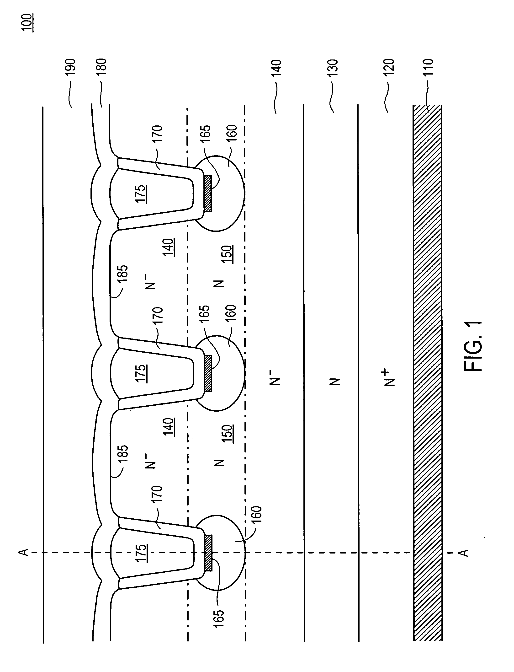 Structure and method for a fast recovery rectifier structure