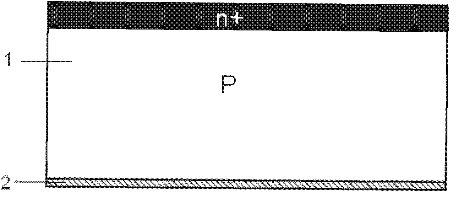 Floating junction solar cell back passivation structure based on heterojunction and preparation technology thereof