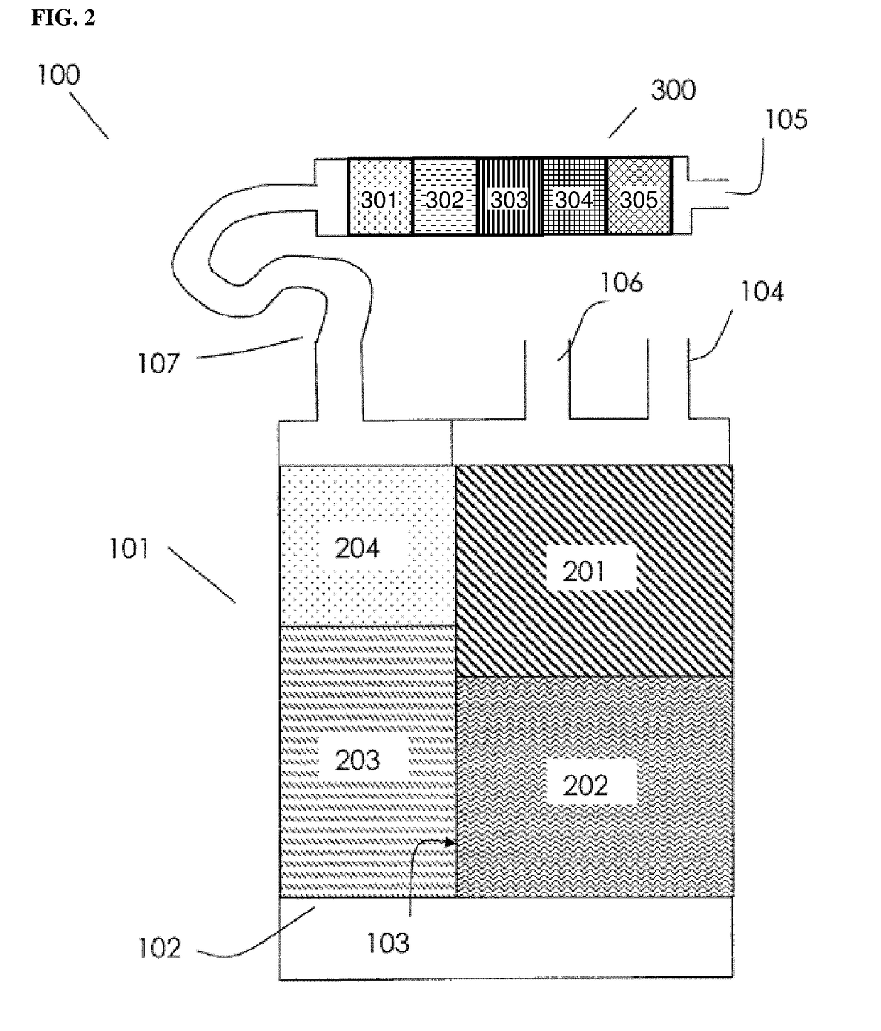 Evaporative fuel vapor emission control systems