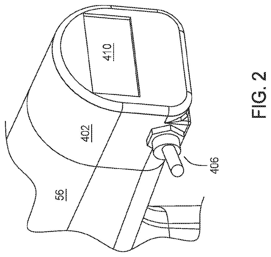 Powered surgical drill with integral depth gauge that includes a probe that slides over the drill bit