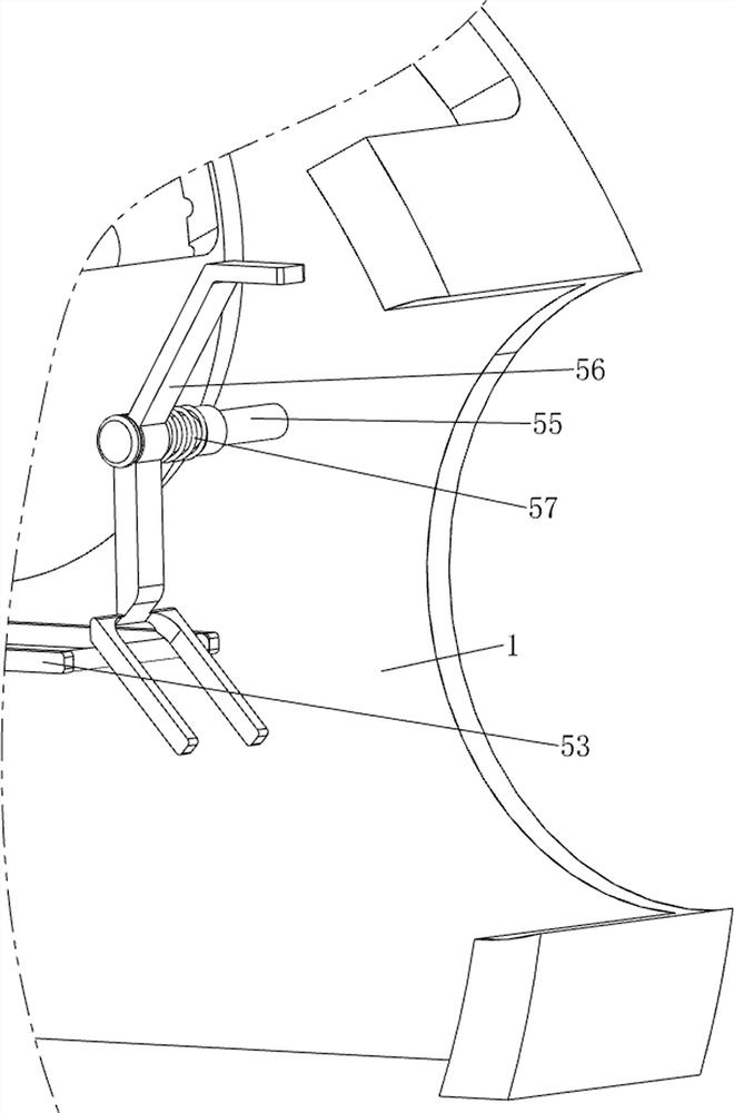 Medicine grinding device for rehabilitation department