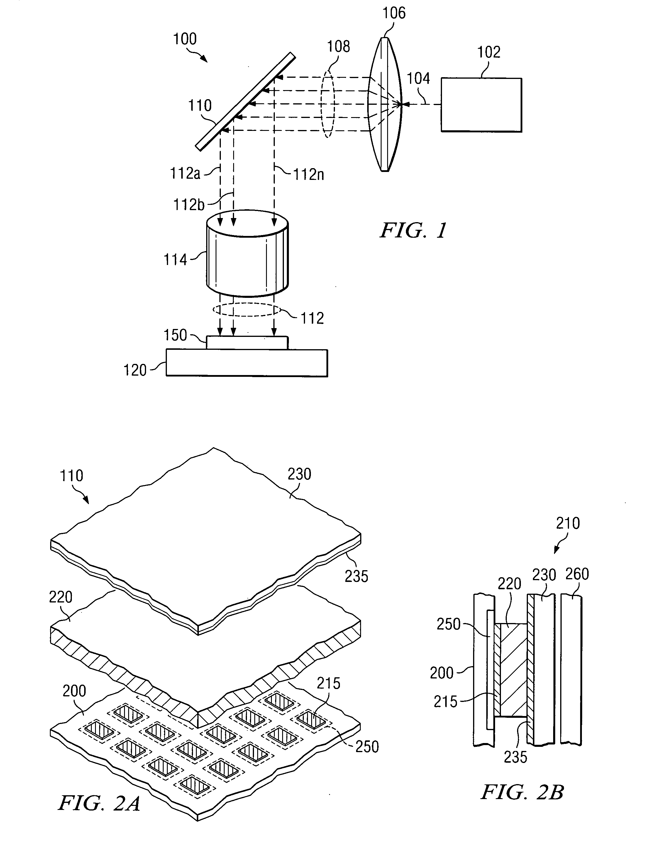 Spatial light modulator and method for performing dynamic photolithography