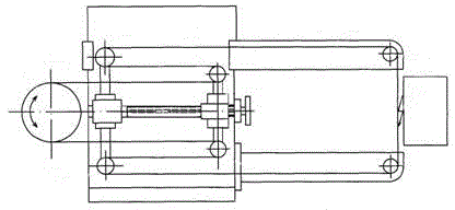 Forward and reverse wiring tension balance control device and method for high-speed reciprocating wiring wire cutting