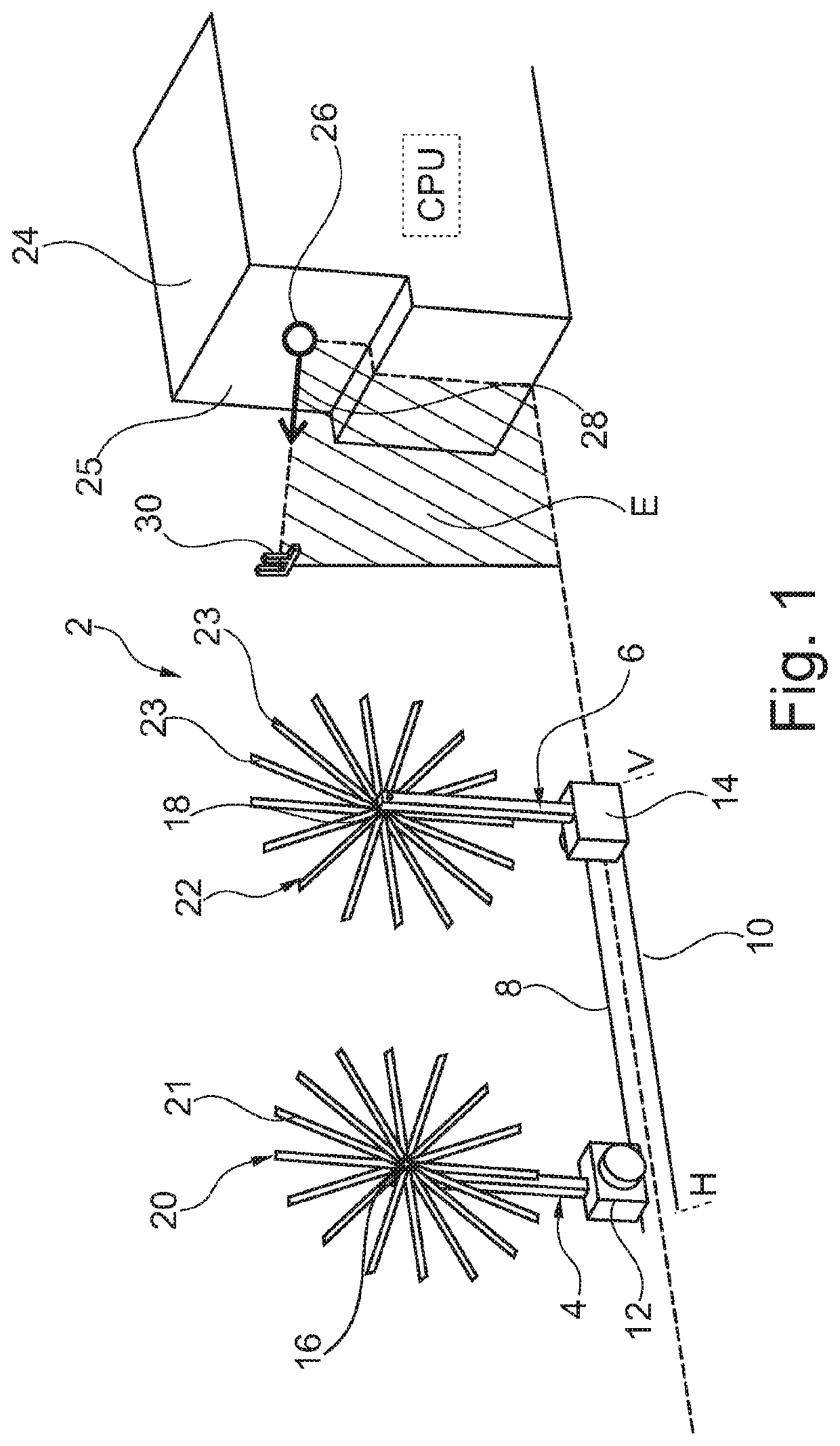 Reel changing device and reel changing method