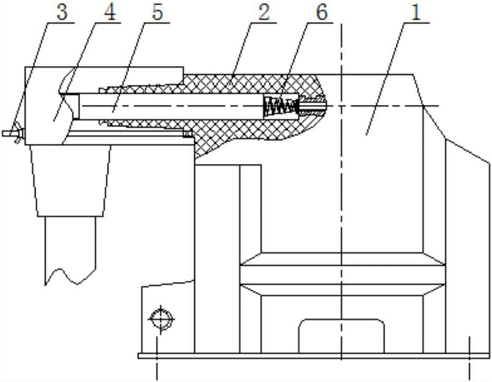 Built-in fuse type PT