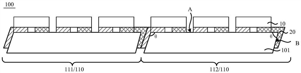 Splicing panel assembly, backlight module and display device