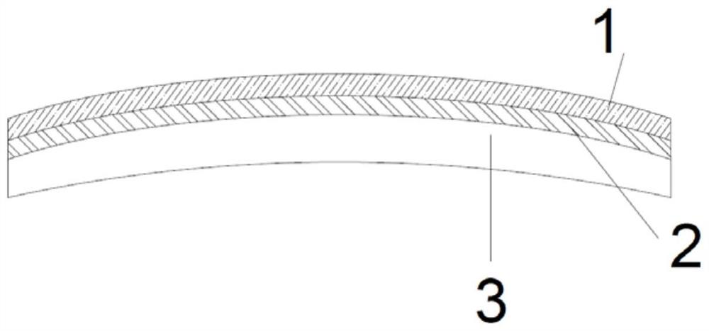 High-strength anti-blue-light and anti-ultraviolet PC lens and preparation method thereof