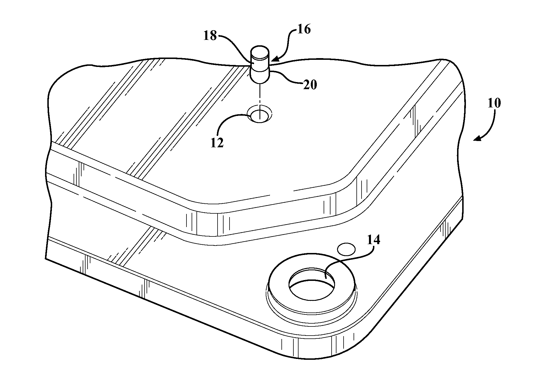 Overmolded ECU device