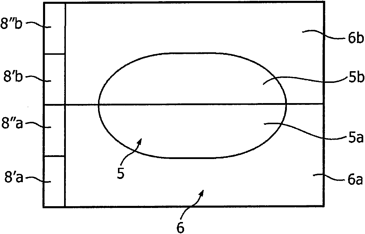 2D-dimming of illuminating member for display device