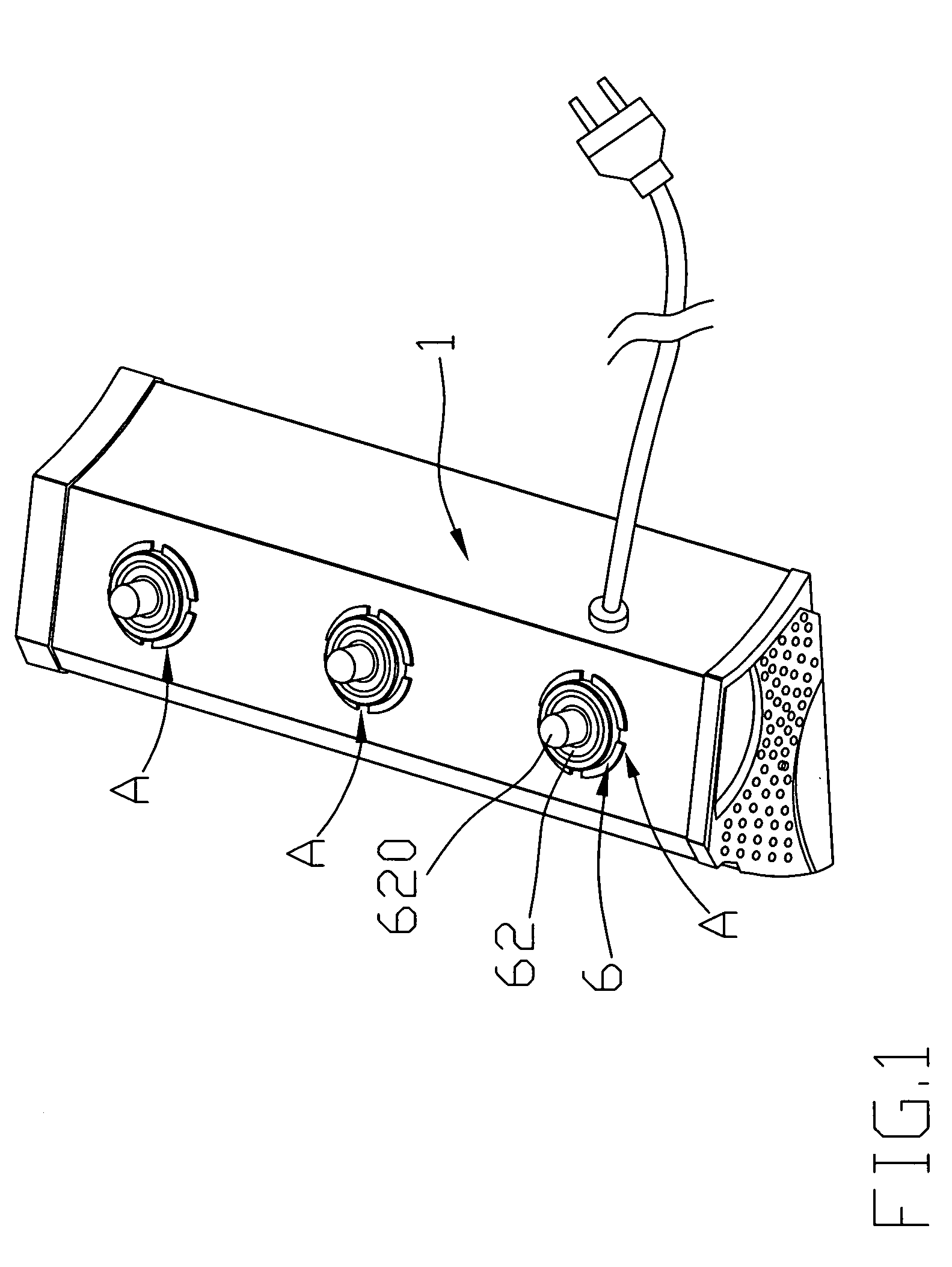 Reptile lamp having direction adjustable function