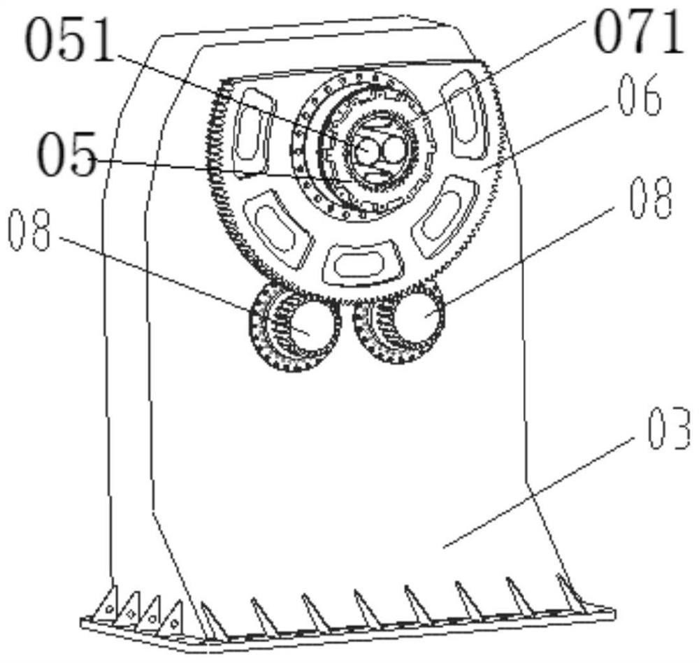 Rotary table for large-inertia radar