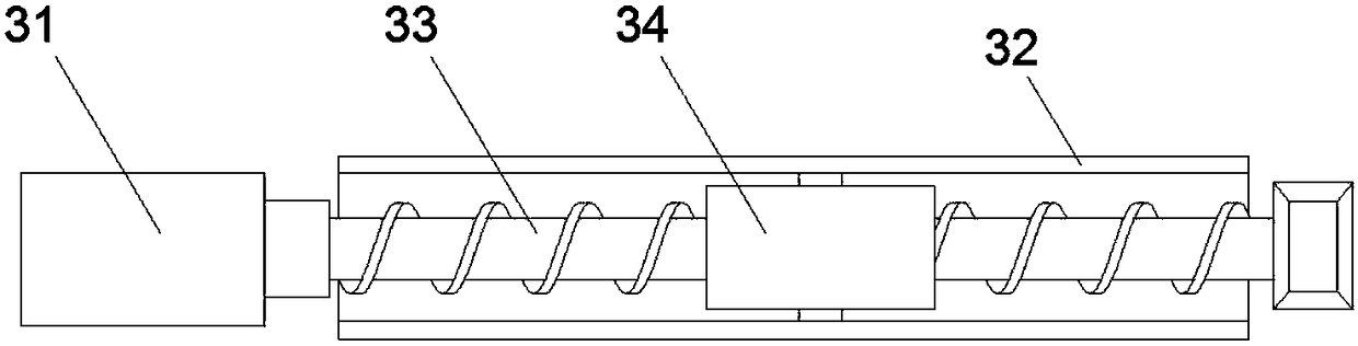 Raw material measuring device and preparation blending device and preparation blending system