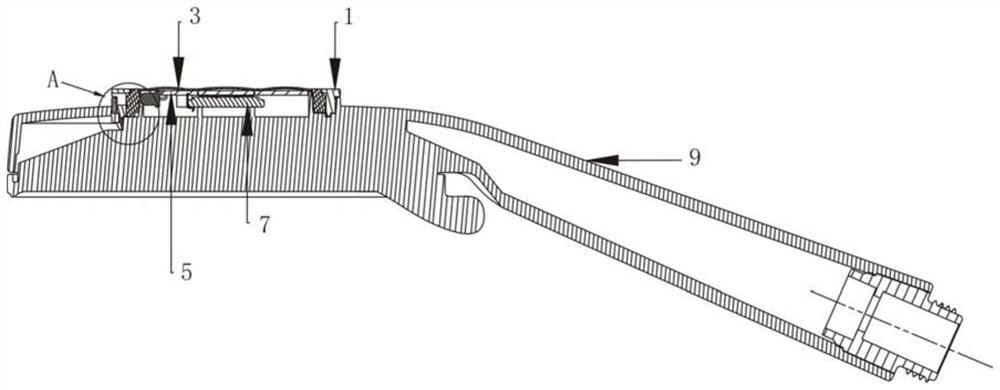 Integrated remote control shower head