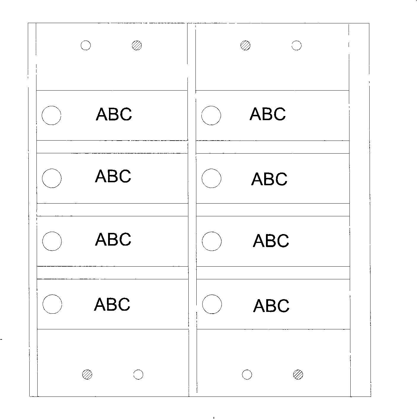 Manufacturing technique of label in mold