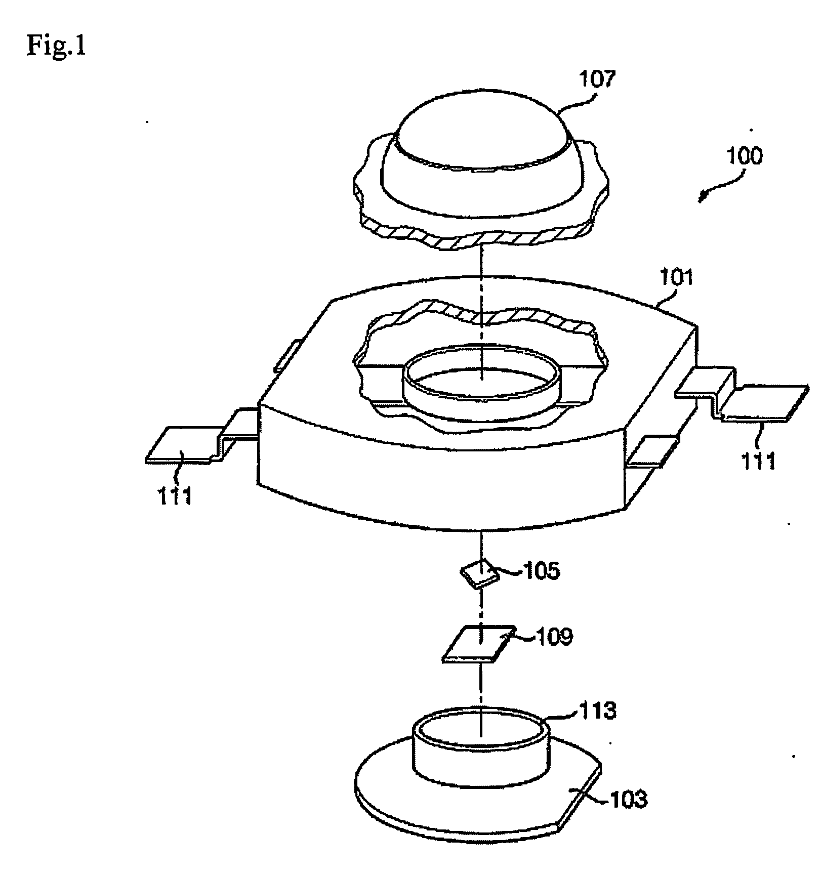 Light emitting diode package and light emitting diode system having at least two heat sinks